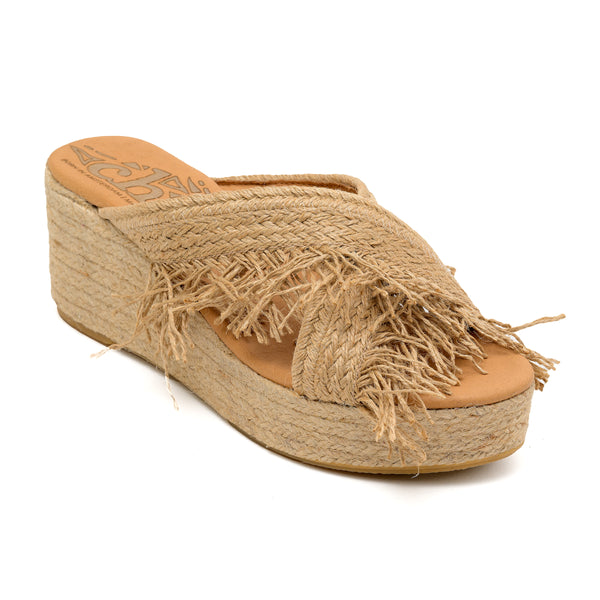 cha Roots wedge natural