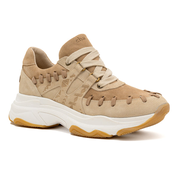 cha Sneaker rumble duo - Cream/Nude
