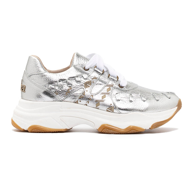 cha Sneaker rumble mono zilver