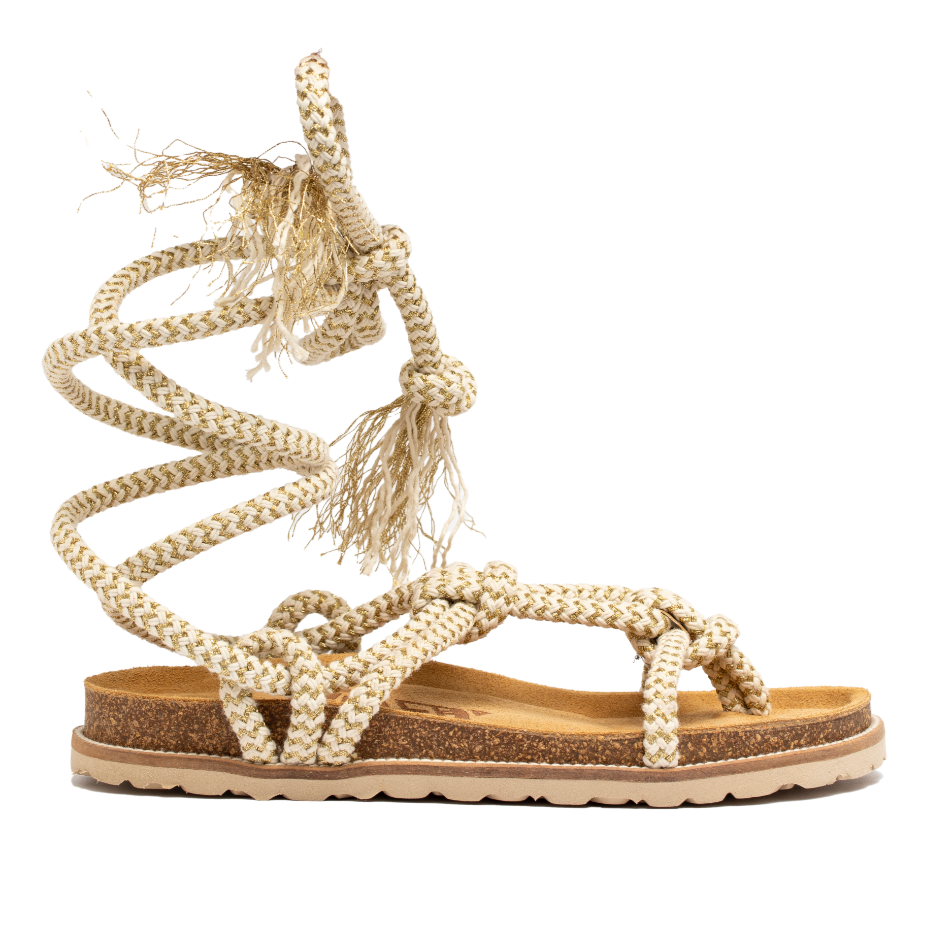 cha Strap Sandal Cream
