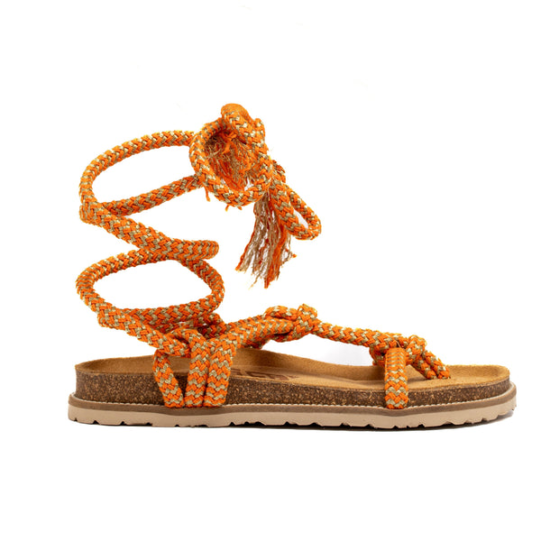 cha Strap Sandal Mandarina