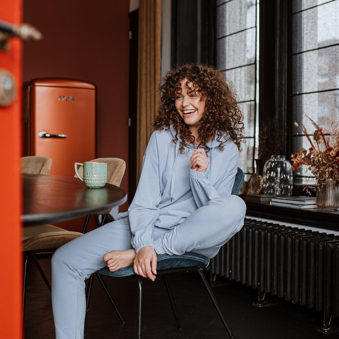 charlie choe Charlie Choe Dames Huispak Lichtblauw