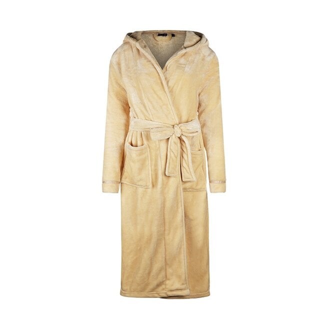 charlie choe Charlie Choe Dames Badjas Off White - Lang Model