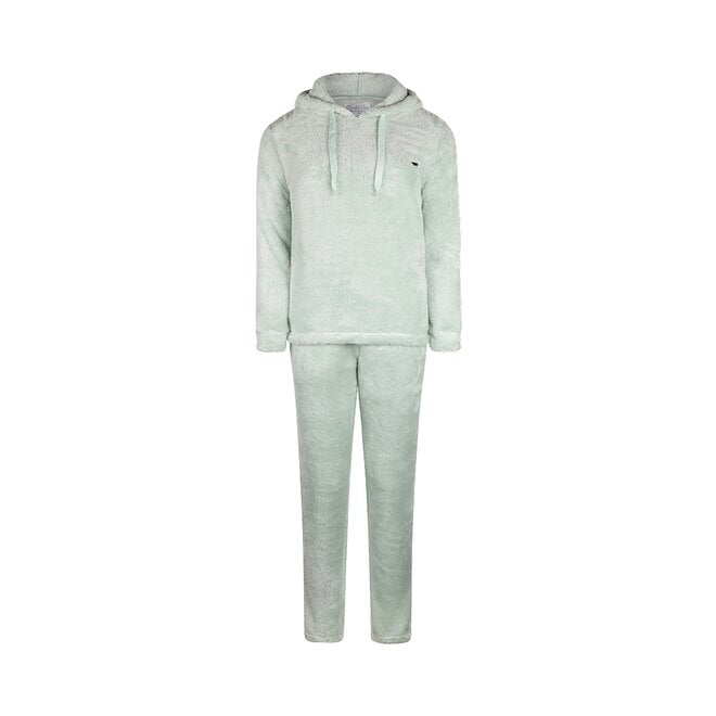 charlie choe Charlie Choe Dames Homewear Set Huispak Licht Aqua Teddy