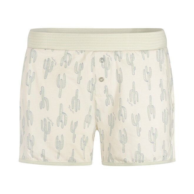 charlie choe Charlie Choe Dames Pyjama Short Lichtgroen Cactus