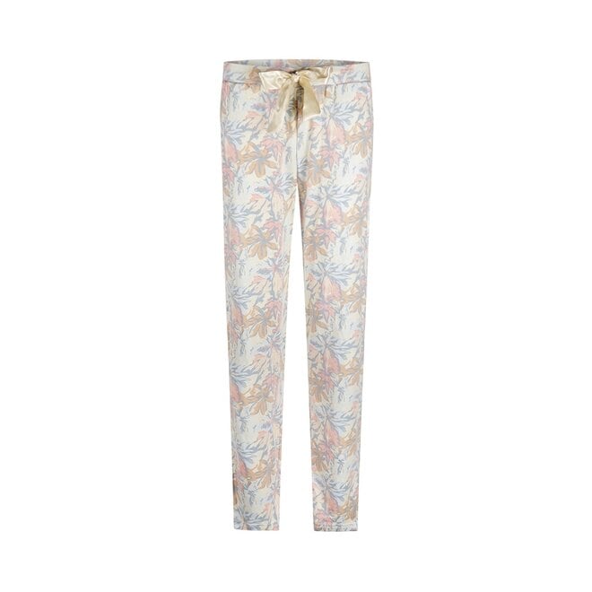 charlie choe Charlie Choe Dames Pyjamabroek Off White Bloemen