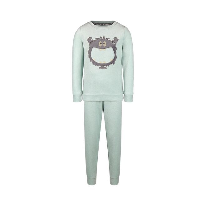 charlie choe Charlie Choe Jongens Pyjama Homewearset Velour Funny Monster