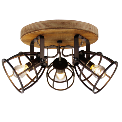 chericoni Aperto Plafondspot – 3 lichts – Ø12 cm – E14