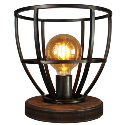 chericoni Aperto Tafellamp – Ø25 cm – Zwart