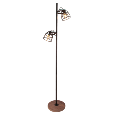 chericoni Aperto Vloerlamp – 2 lichts – 153 cm – Zwart