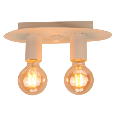 chericoni Colorato Plafondlamp – 2 Lichts – Cream