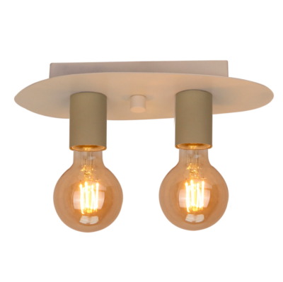 chericoni Colorato Plafondlamp – 2 Lichts – Ice green