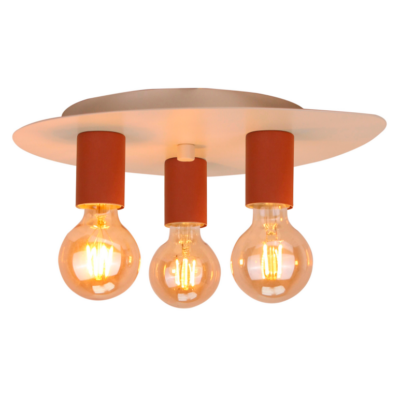 chericoni Colorato Plafondlamp – 3 Lichts – Rood