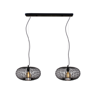 chericoni Curvato hanglamp – 2 lichts – Ø40cm