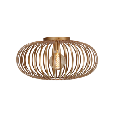 chericoni Curvato Plafondlamp – 1 lichts – Ø 60cm – Goud