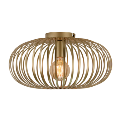 chericoni Curvato Plafondlamp – 1 lichts – Ø40cm – Goud