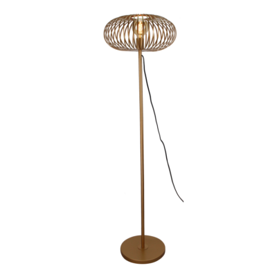 chericoni Curvato Vloerlamp – 1 lichts – Ø40cm – Goud