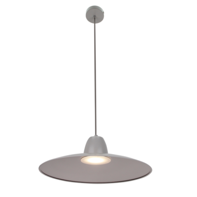 chericoni Mantua Hanglamp – 1 Lichts – Grijs & cream