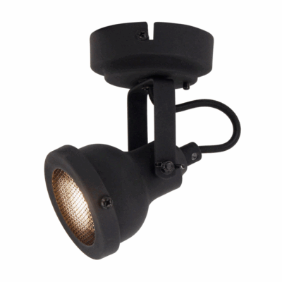 chericoni Nero spot – 1 lichts – Ø8cm