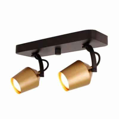 chericoni Tavola Plafondspot – 2 lichts – GU10 – Goud