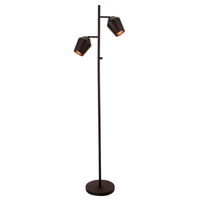 chericoni Tavola Vloerlamp – 2 lichts – E27 – Zwart
