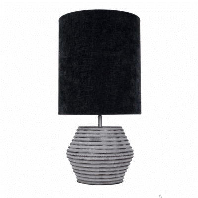 chericoni Modena Tafellamp – 1 lichts – Ø 30 cm – Zilver / Grijs