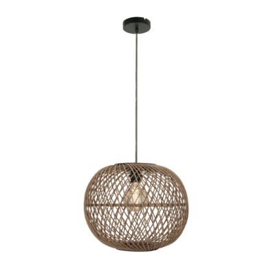 chericoni Nature Diagonaal Rond Hanglamp – 1 lichts – Ø40 cm
