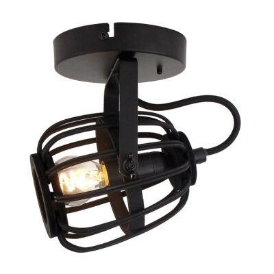 chericoni Nature Trapeze Plafondspot – 1 lichts – Ø11 cm