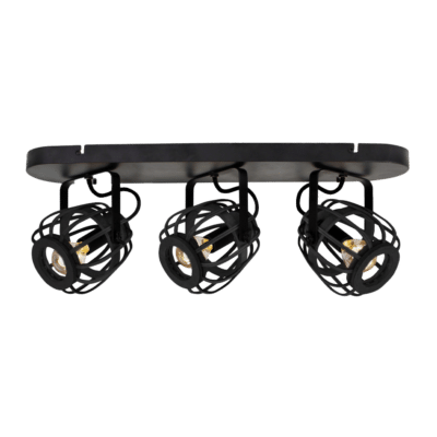 chericoni Nature Trapeze Plafondspot  – 3 lichts – Ø11cm