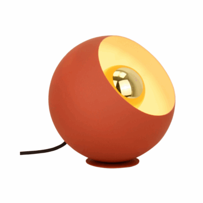 chericoni Occhio Tafellamp – Ø 20cm – Rood – IJzer Metaal