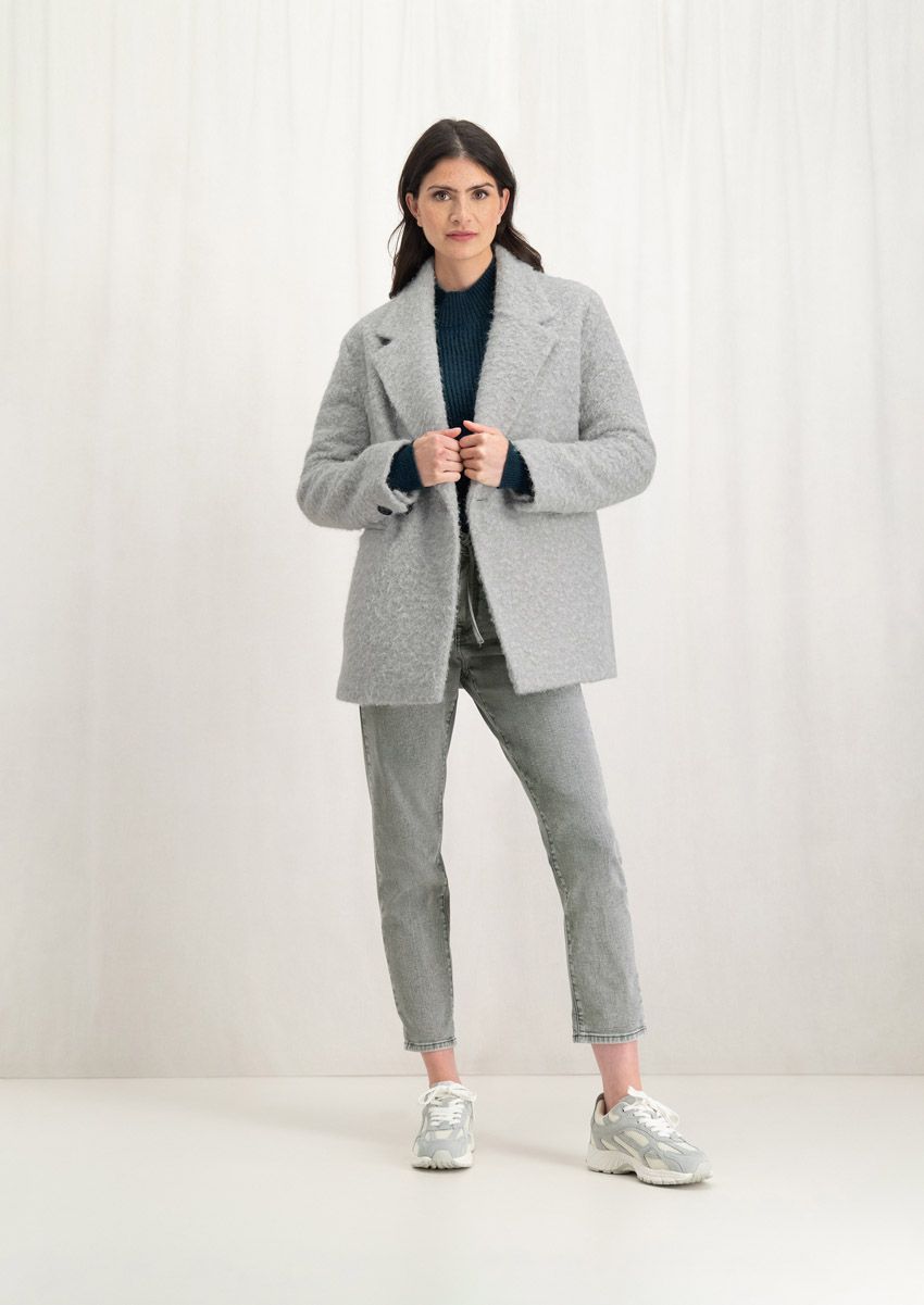 circle of trust Amber Mirror Grey - Mid-Rise Straight Fit