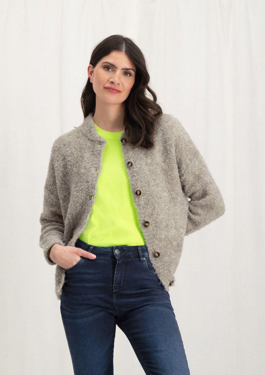 circle of trust Abbey Cardigan Brindle Melange