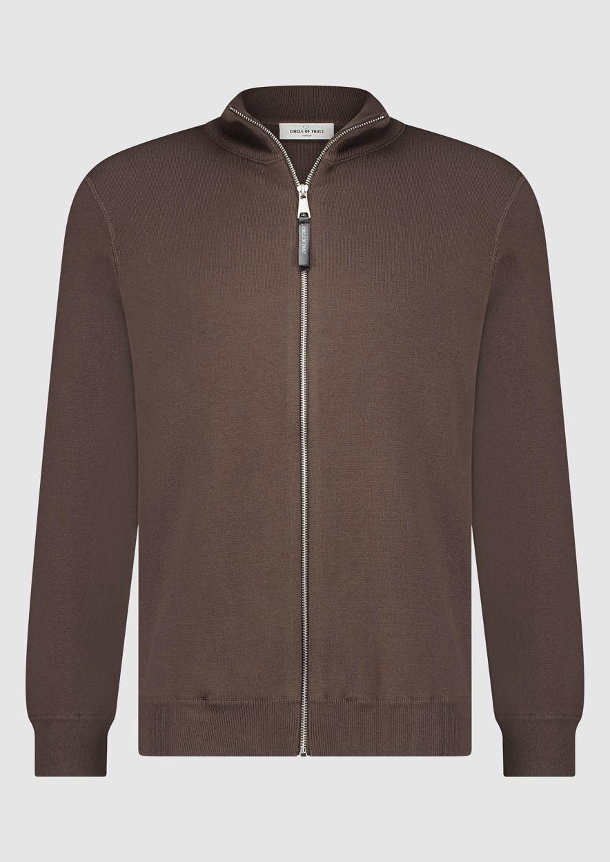 circle of trust Ace Vest Slate Brown