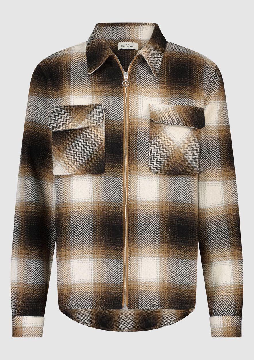 circle of trust Alan Overshirt Brownstone