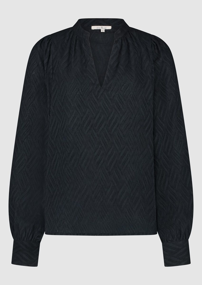 circle of trust Alina Blouse Blue Nights