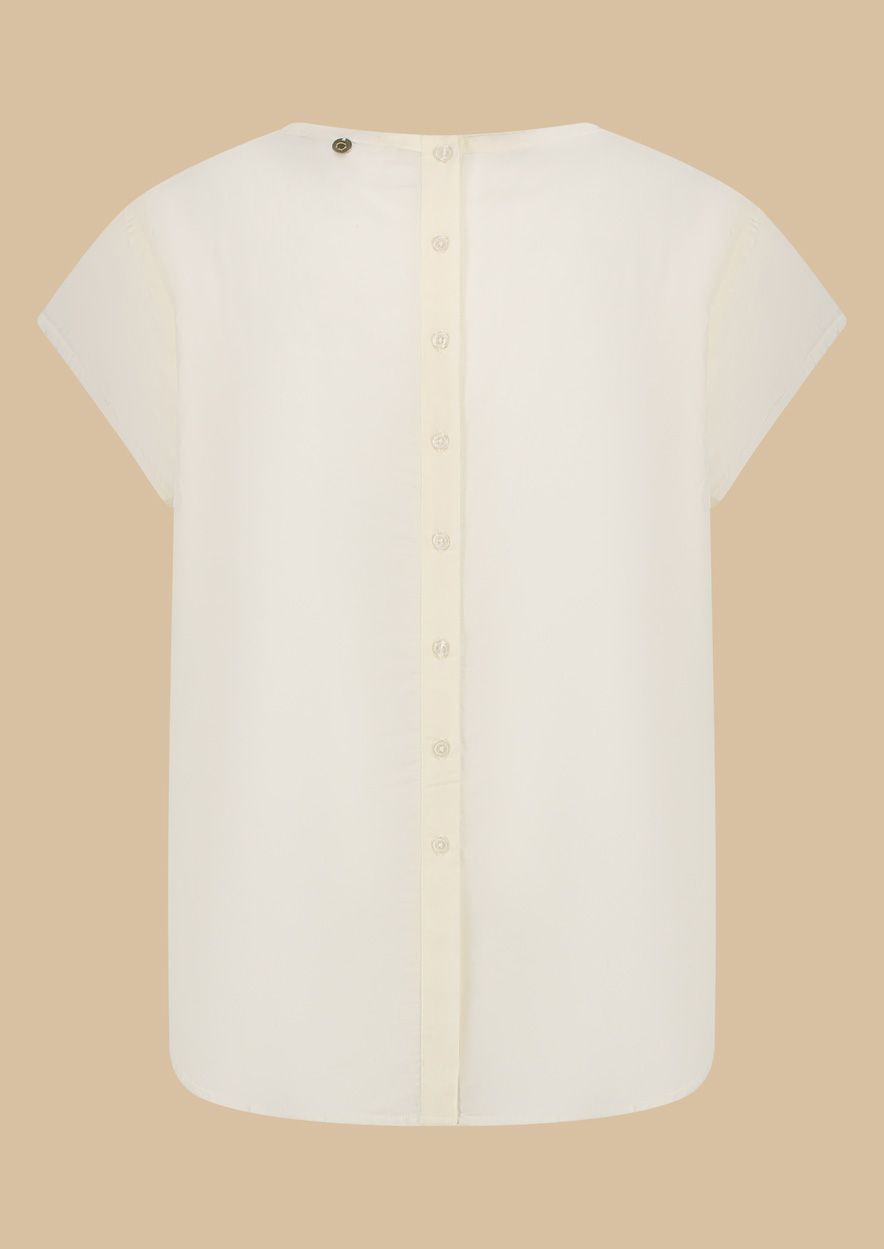 Circle Of Trust Anne Blouse Bone White