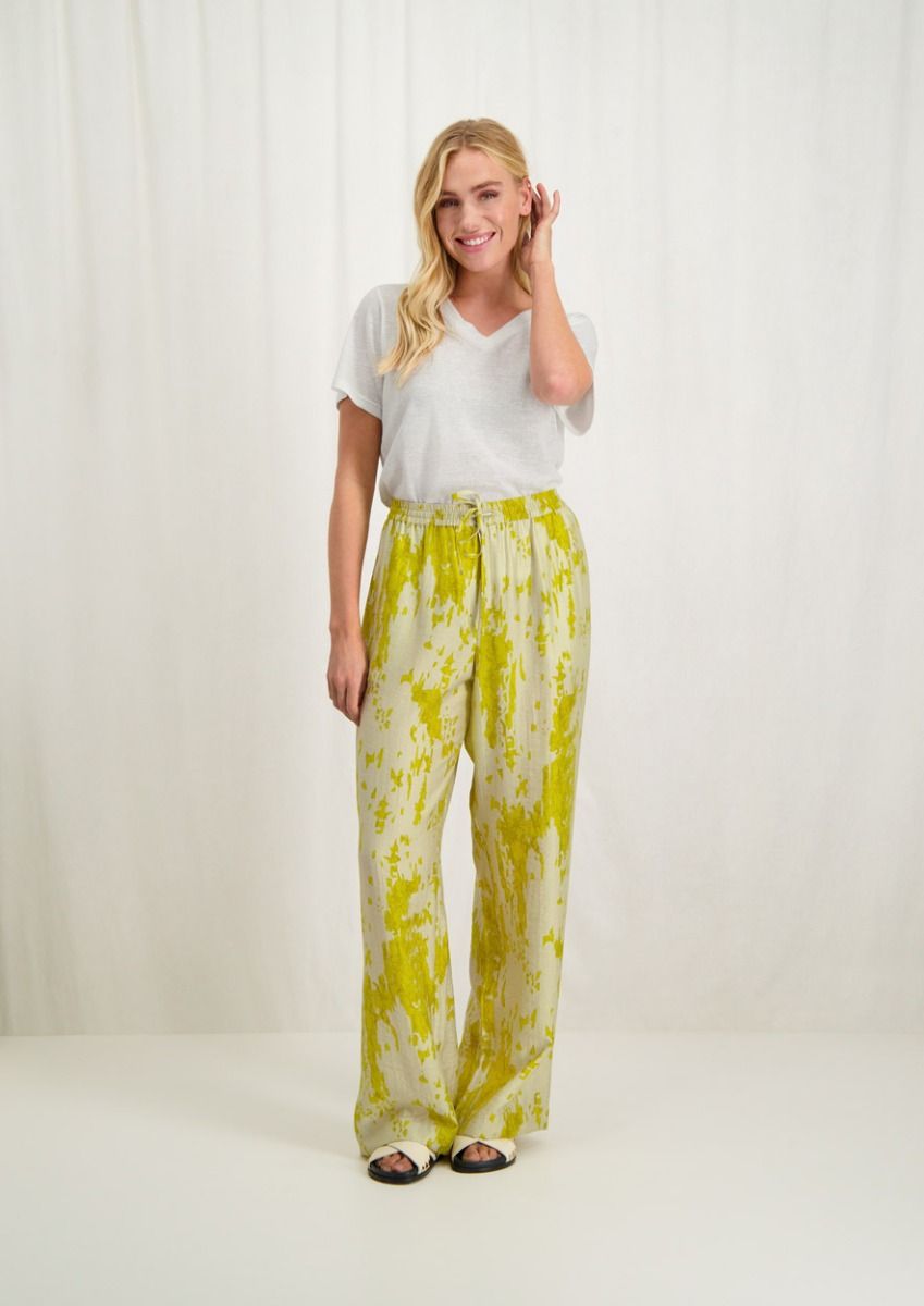Circle Of Trust Ariel Pants Lime Marble