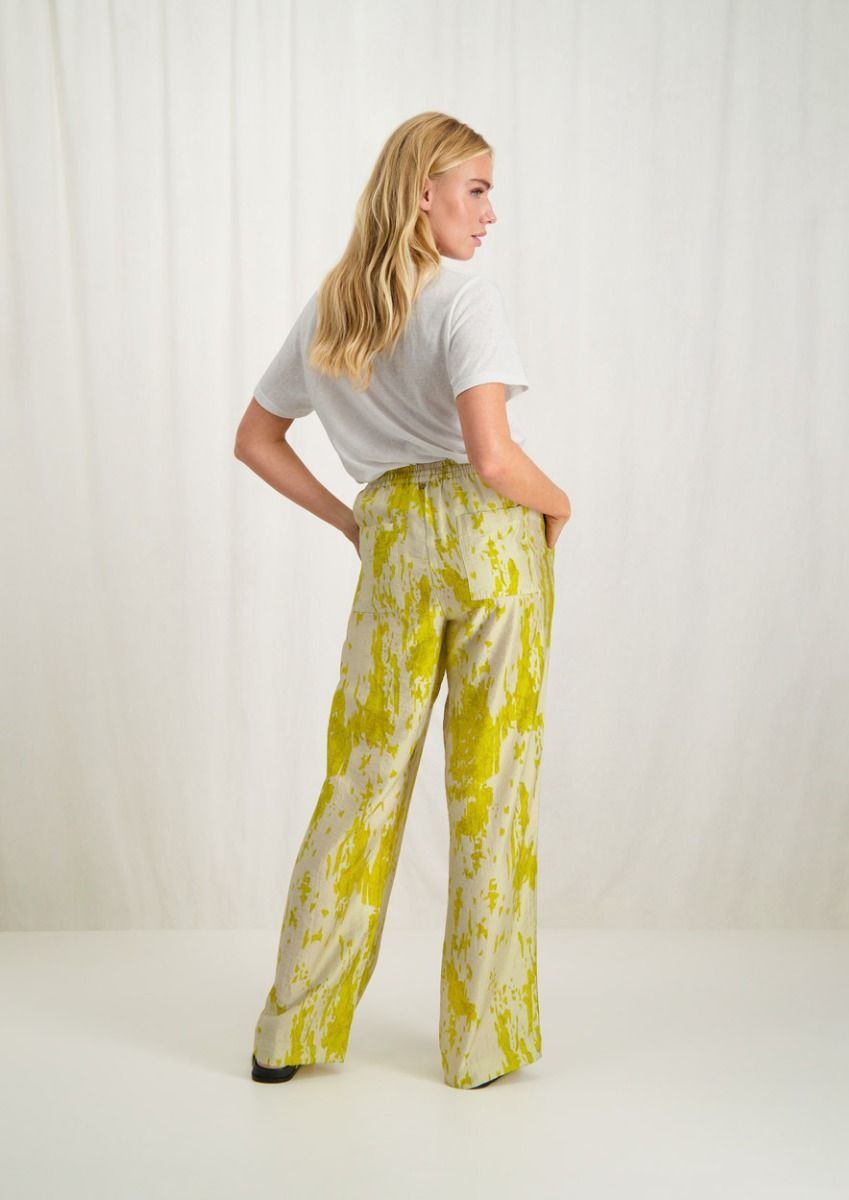 Circle Of Trust Ariel Pants Lime Marble