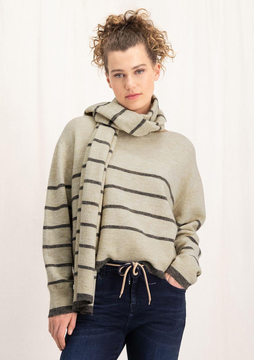 circle of trust Ariella Scarf Simply Taupe