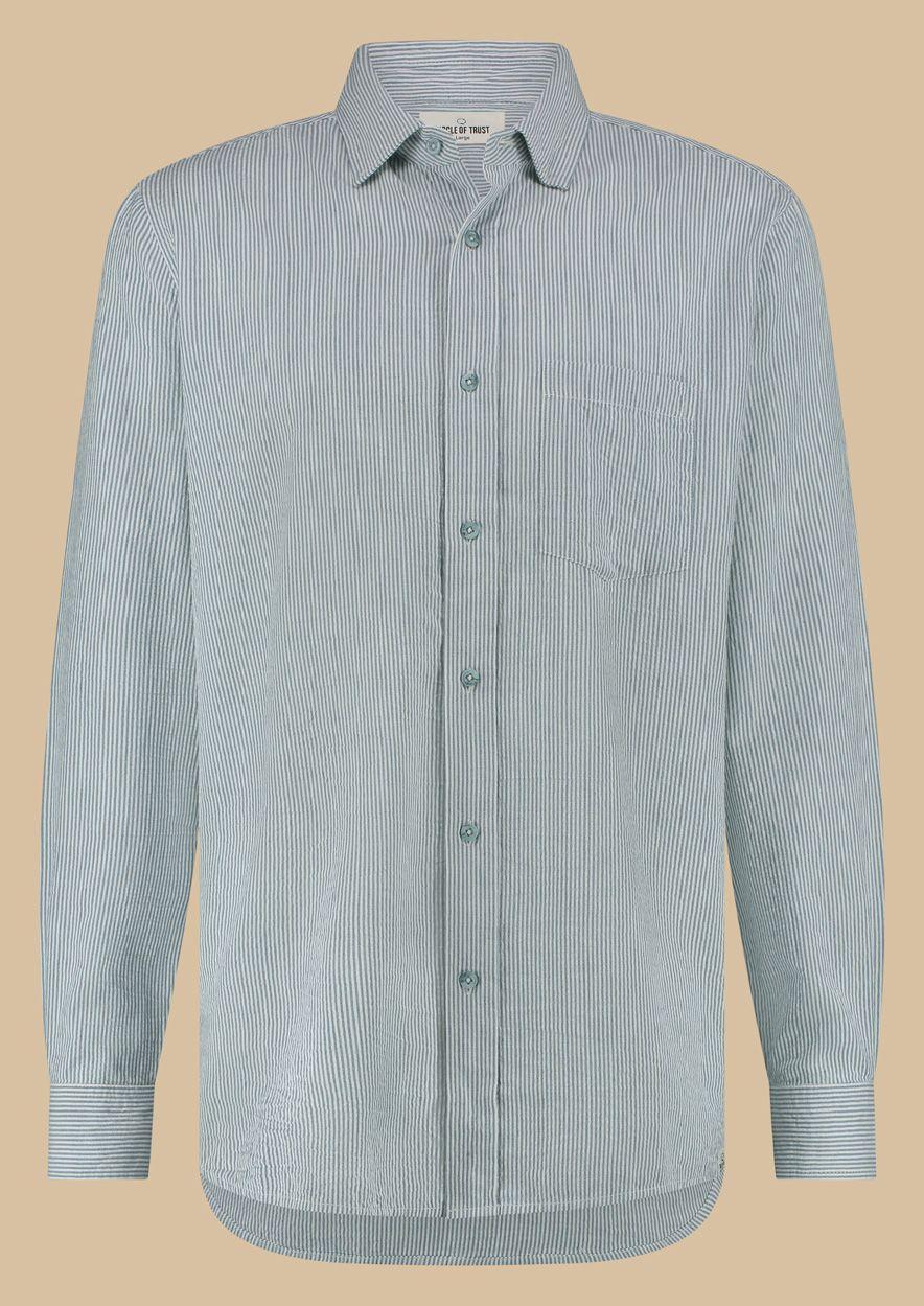 circle of trust Arni Shirt Blue Mirage