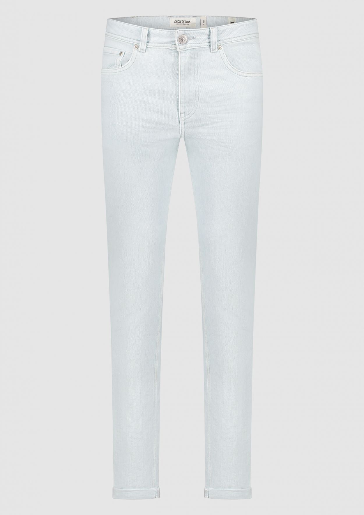circle of trust Axel Bleached Indigo - Skinny Fit