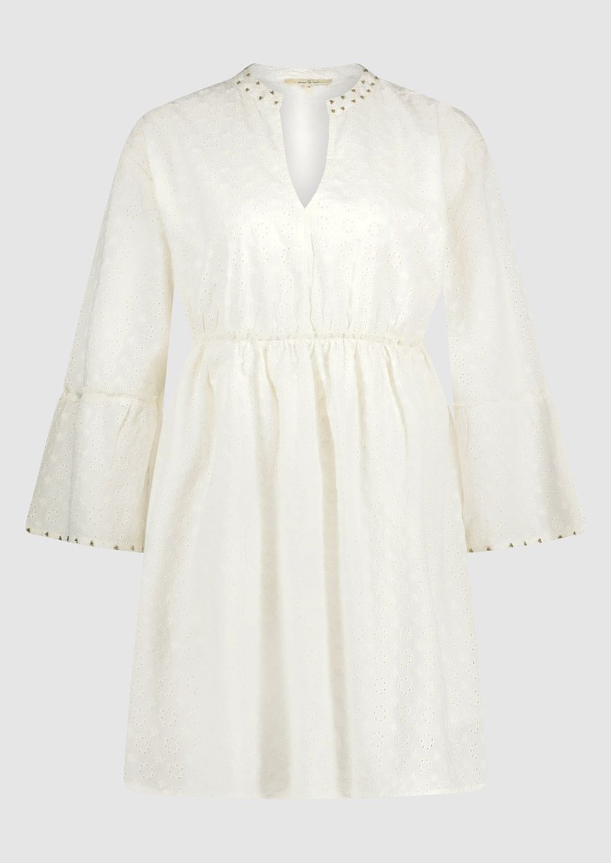 circle of trust Beaudine Dress Antique White