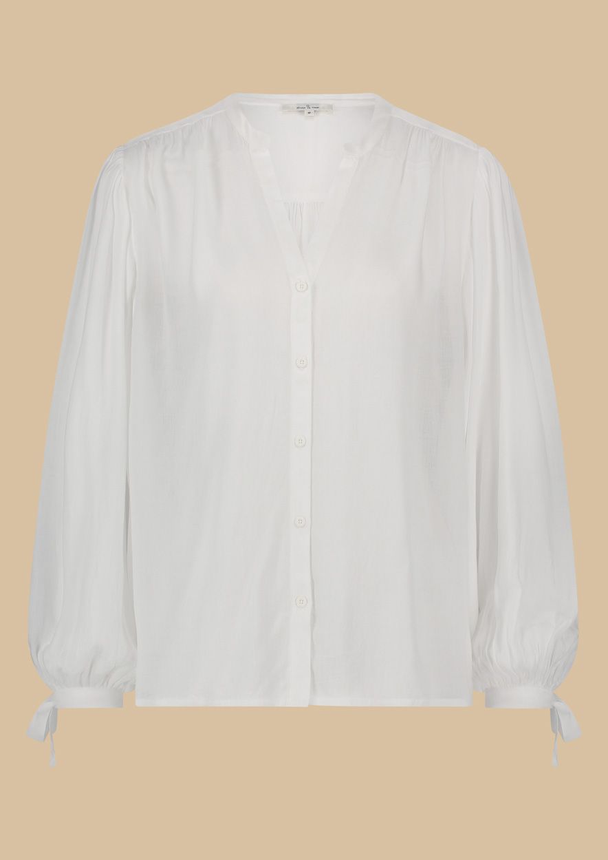 circle of trust Bee Blouse Bright White