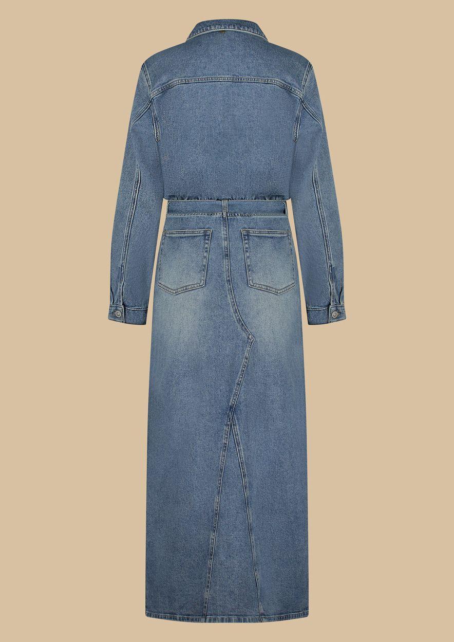 Circle Of Trust Bella Denim Dress Burst Blue