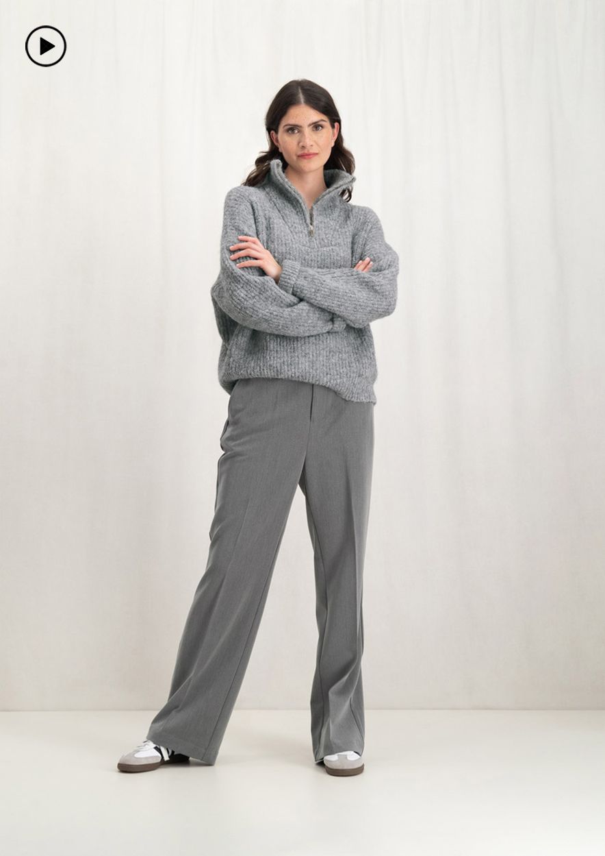 Circle Of Trust Bella Knit Grey Melange
