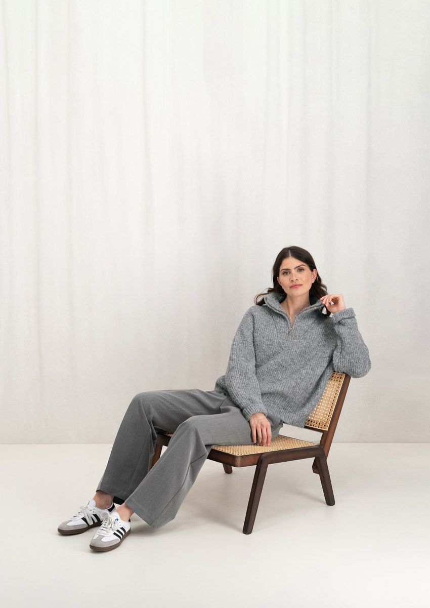 Circle Of Trust Bella Knit Grey Melange