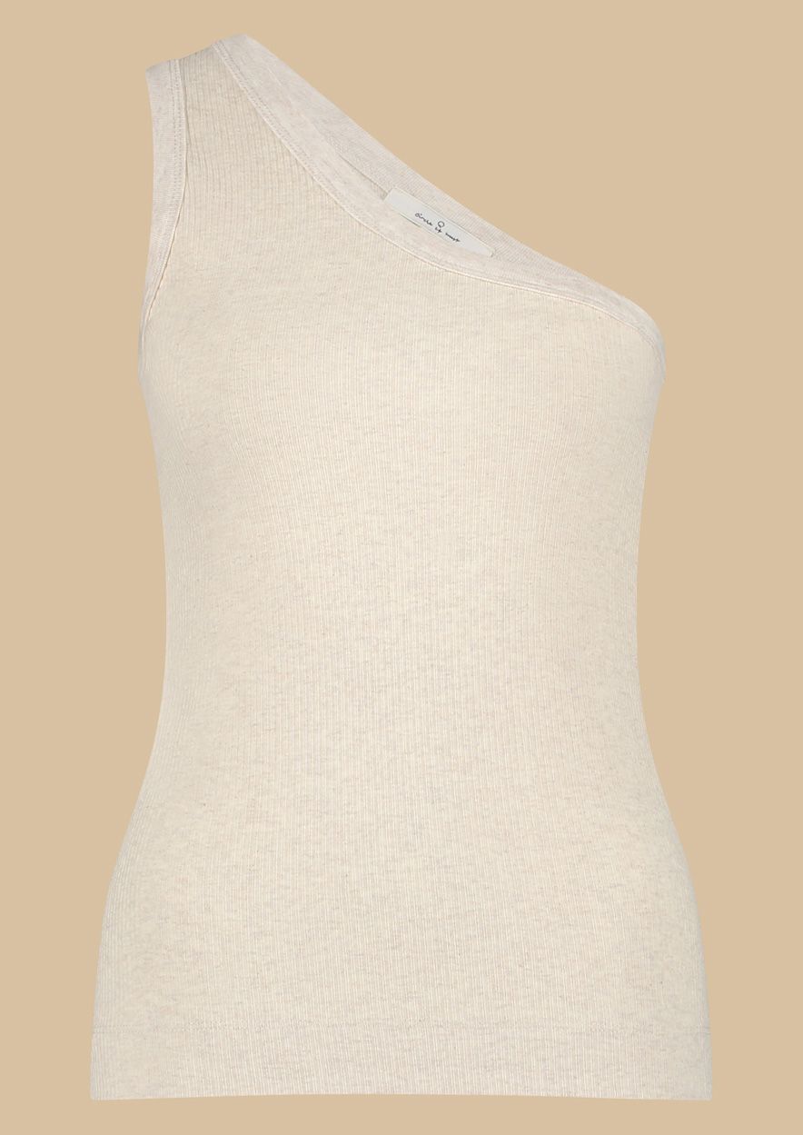 circle of trust Blake Top Light beige melange