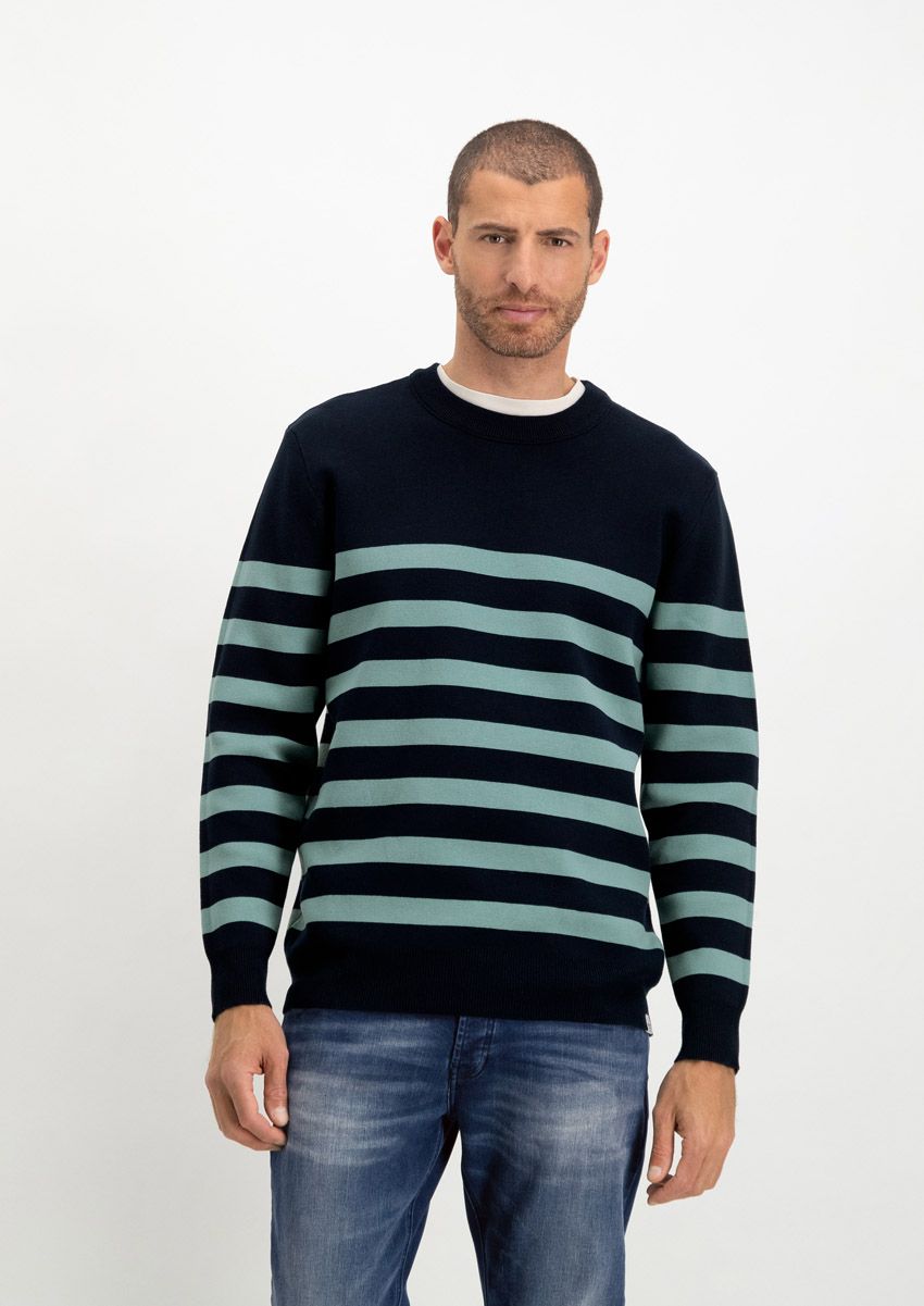 circle of trust Breckan Knit Midnight Blue