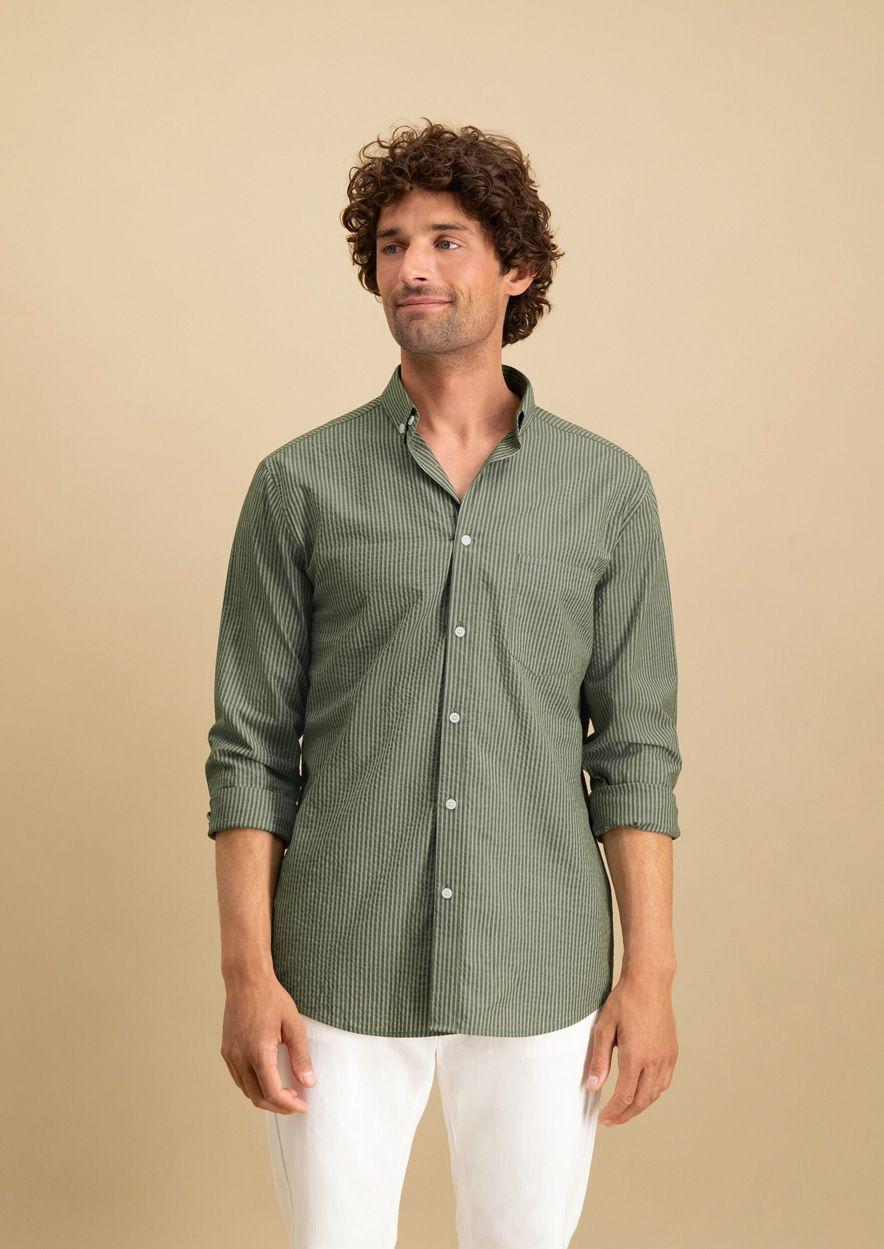 Circle Of Trust Brian Shirt Dusty Green