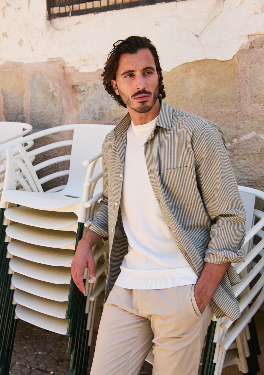 circle of trust Brian Shirt Dusty Green